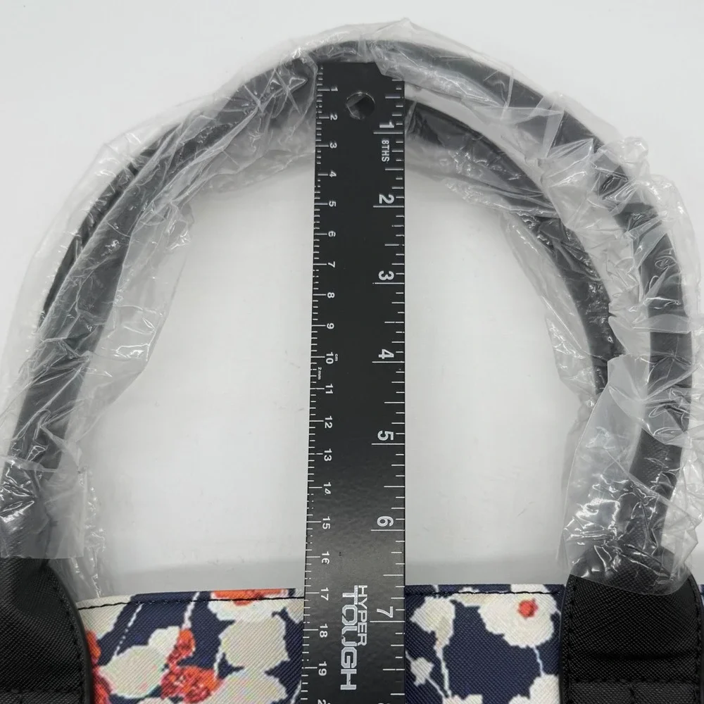 Trina Turk Jardin De Paris Floral‎ Tote Bag Handbag Purse Vegan Leather $148